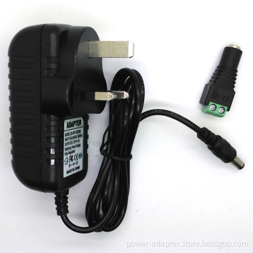 CE FCC DC 12V 2A 24W Universal Regulated Switching transformer for 3528 5050 LED Strip Power Supply Adapter